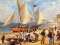 Queens Hotel Stade with pleasure boats