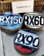 NEW – Coasters featuring the artwork of Tracy Konyu